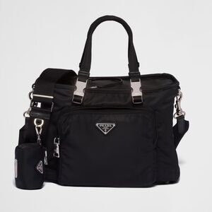 PRADA Re-Nylon and Saffiano leather PET BAG